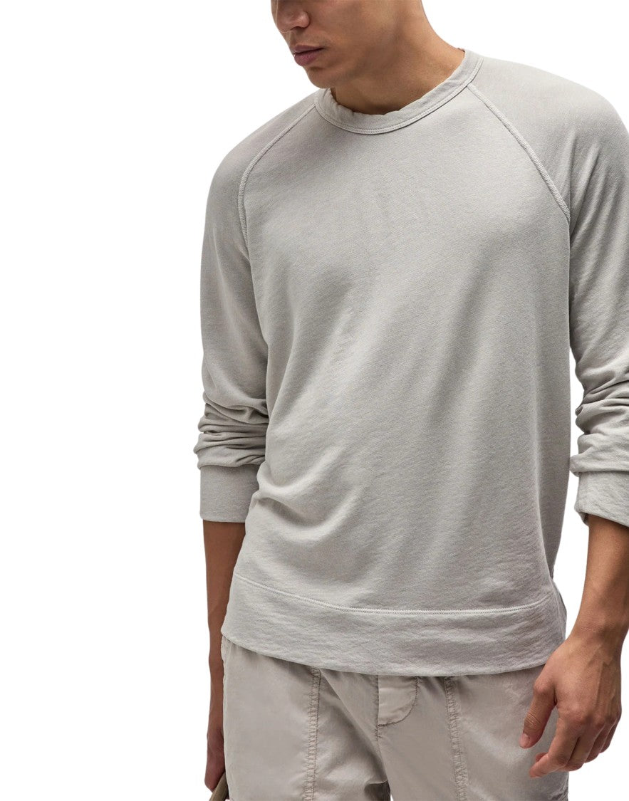 James Perse Overcast Pigment Vintage Terry Sweatshirt