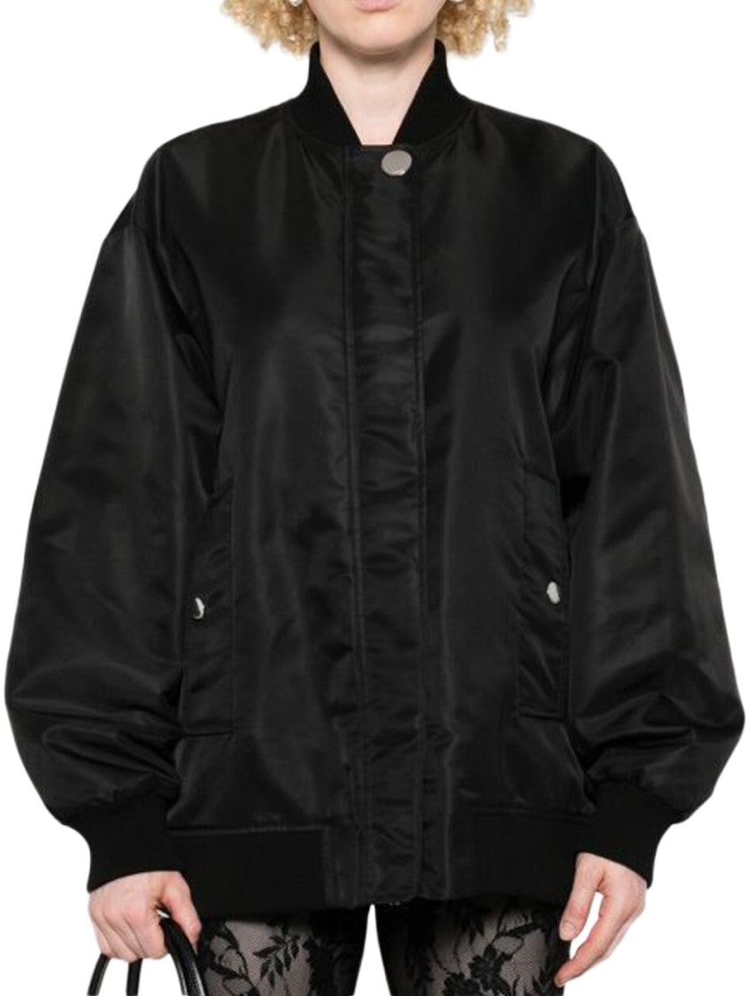 Max Mara Smooth Polyamide Bomber Jacket