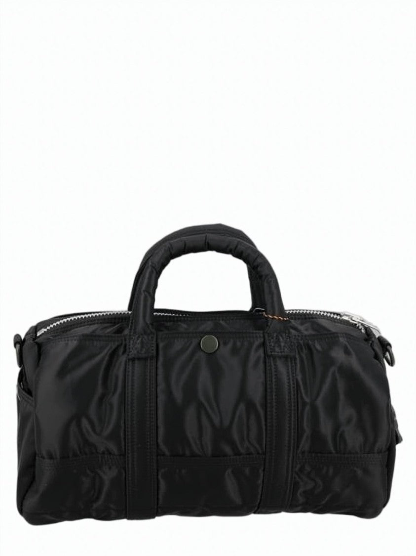 Porter Rectangular Nylon Shoulder Bag With Padded Handles