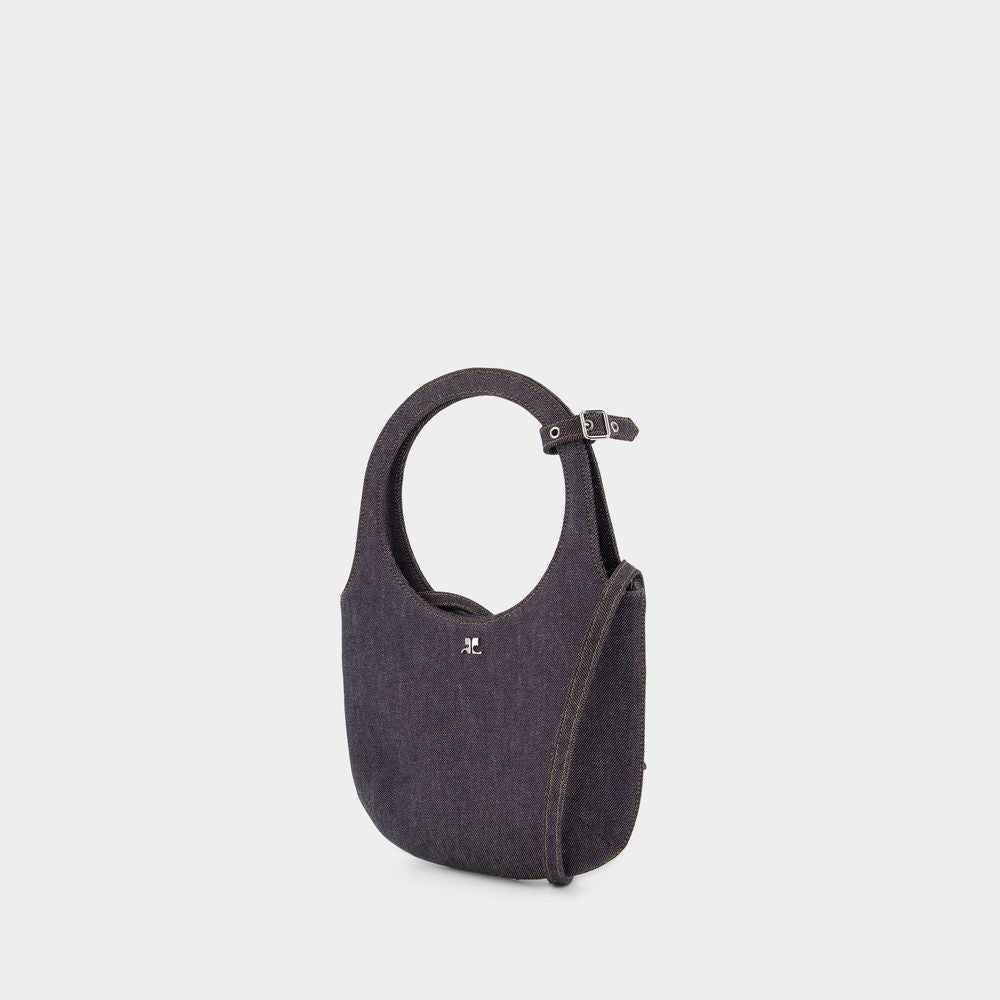 Courrèges Holy Crossbody - Cotton - Grey