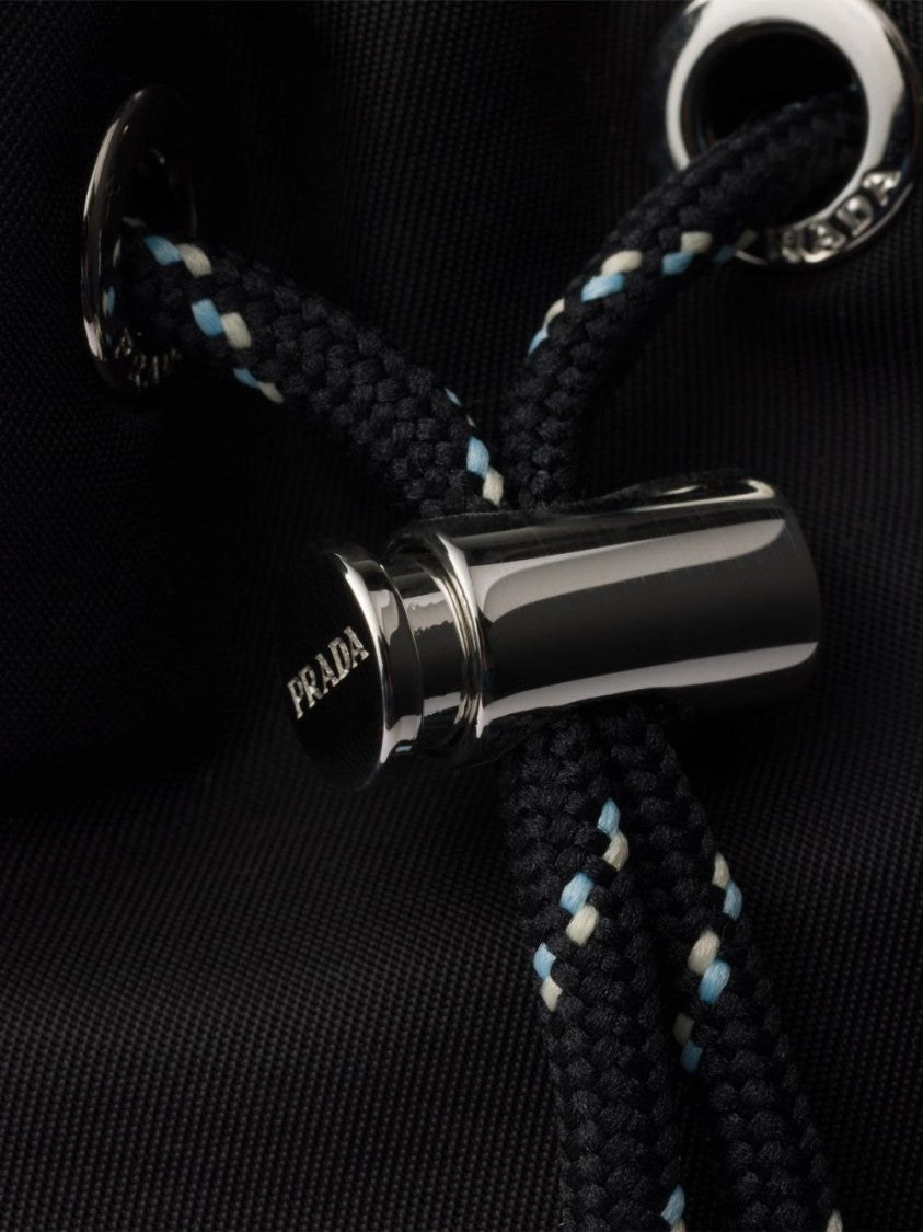 Prada Modern Black Drawstring Bag