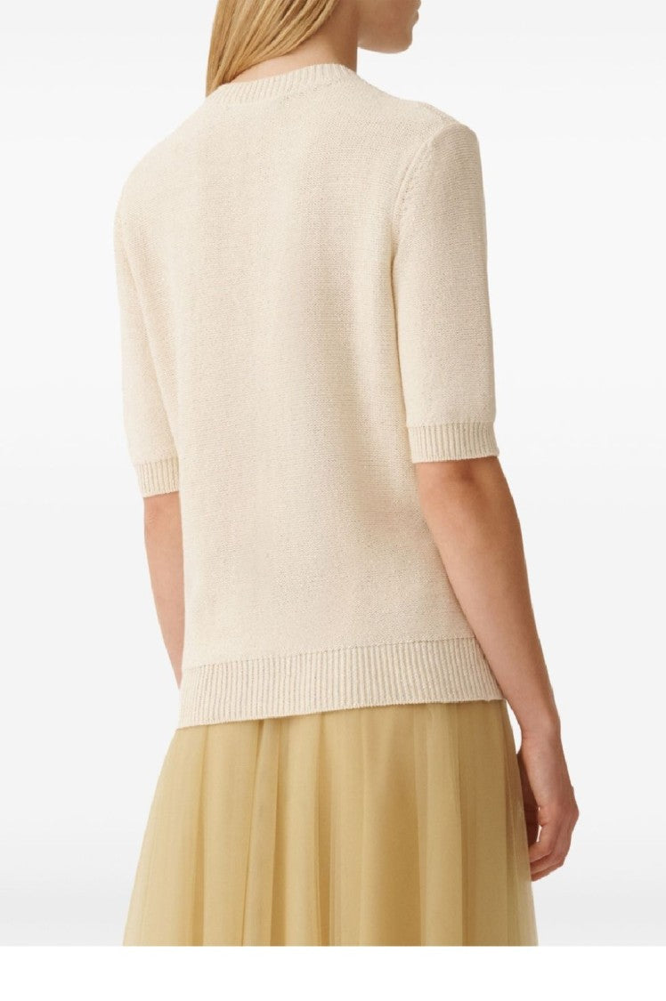 Fabiana Filippi Soft Textured Knit Top