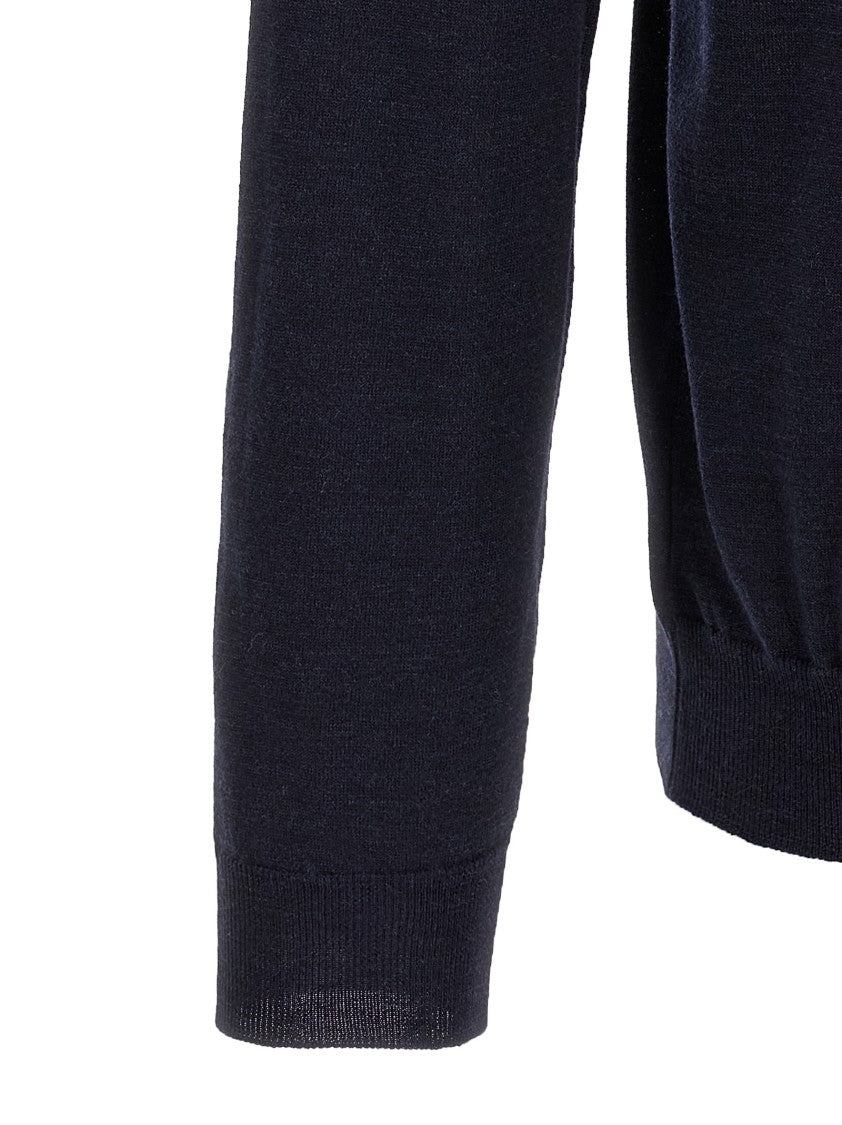 Zanone Virgin Wool Polo Shirt