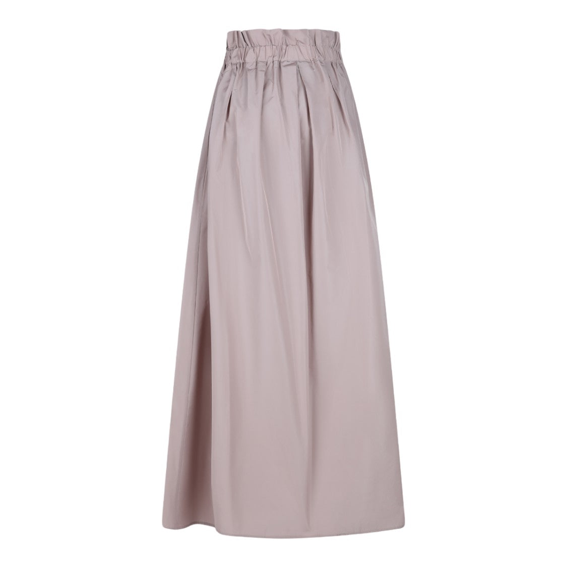 Herno Maxi Skirt With Gathered Elastic Waistband