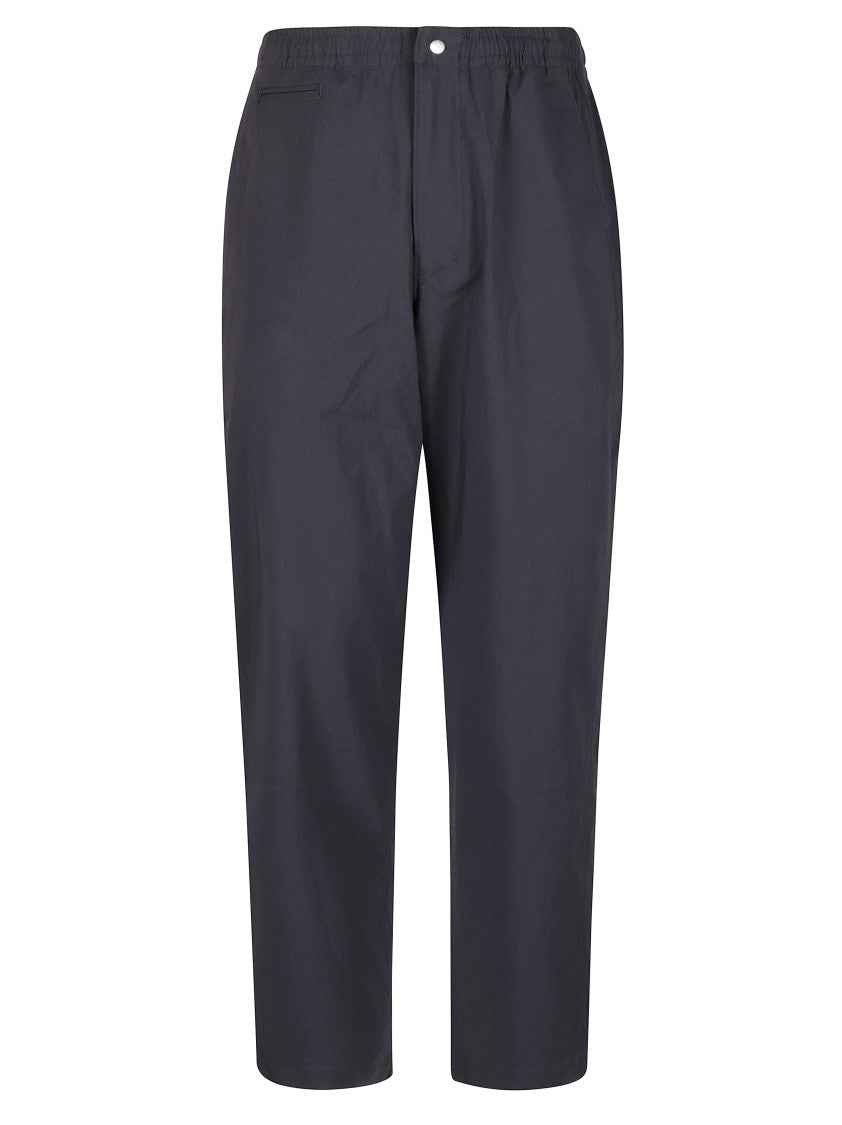 Autry Relaxed Fit Blue Trousers With Stretch Fabric