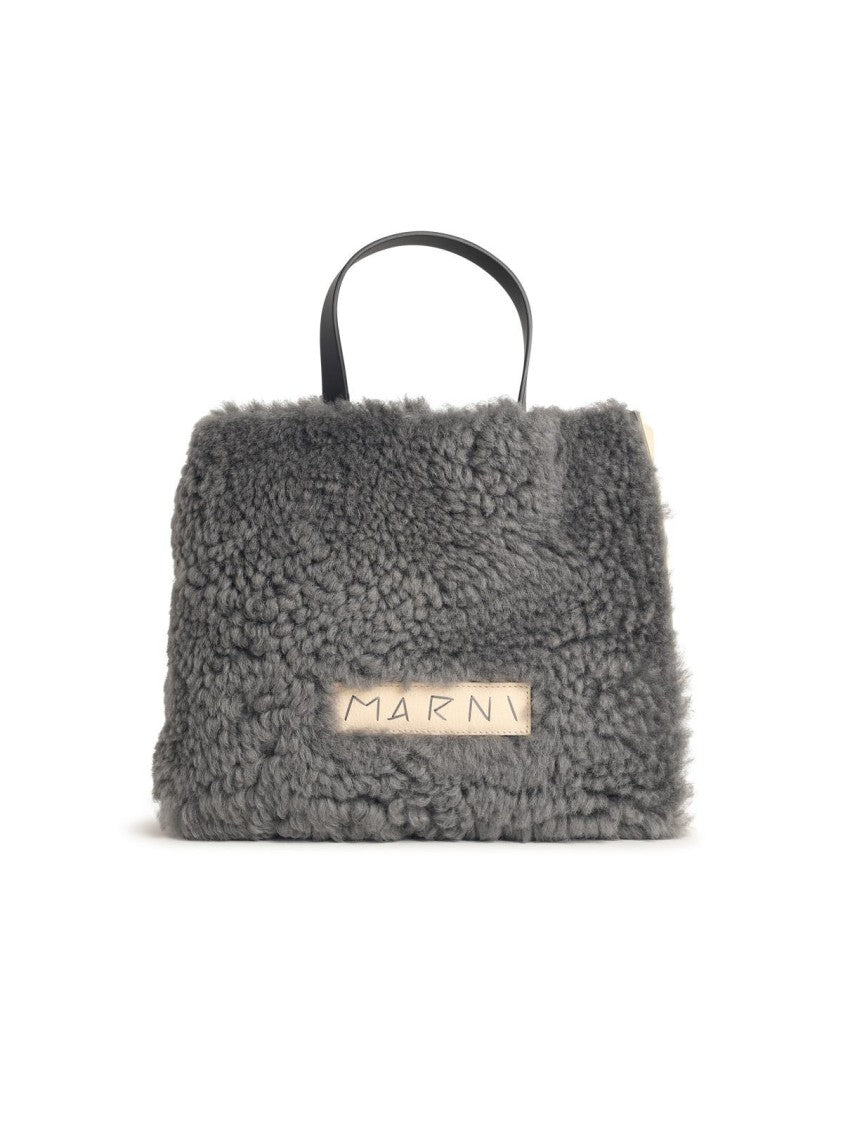 Marni Museo' Two-Tone Leather Blend Bag