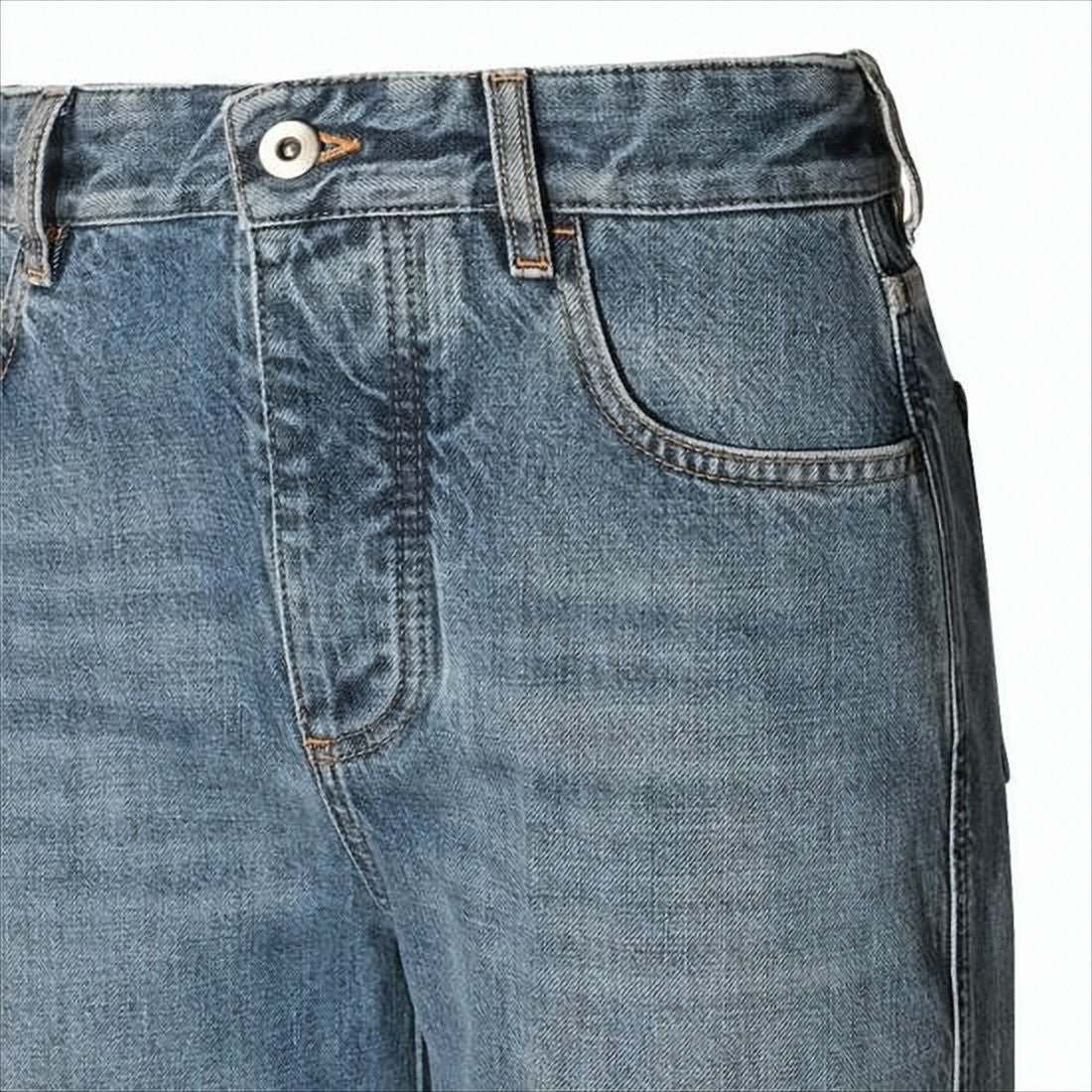 Bottega Veneta Straight-Leg Denim Pants