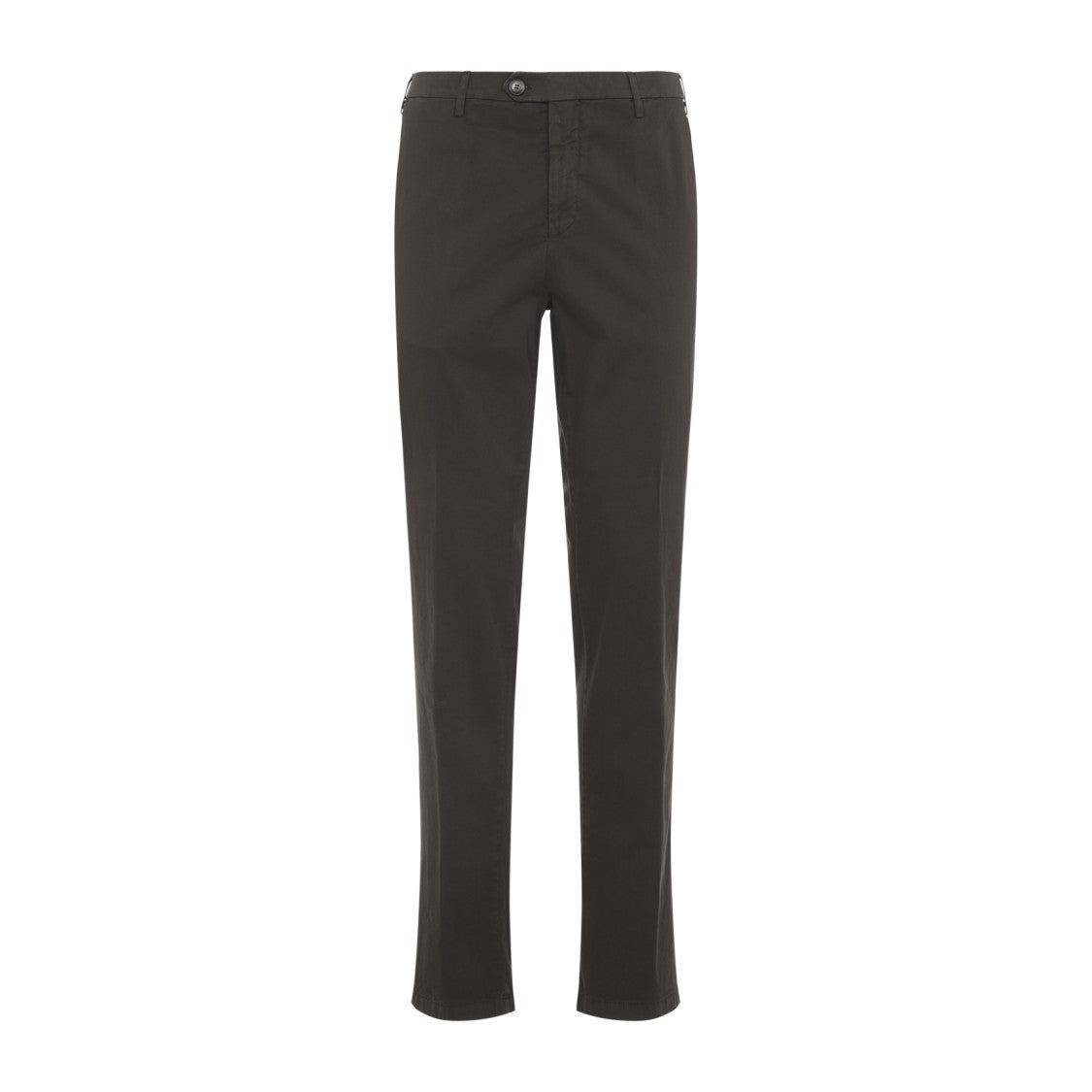 Canali Classic Brown Cotton Chino Pants