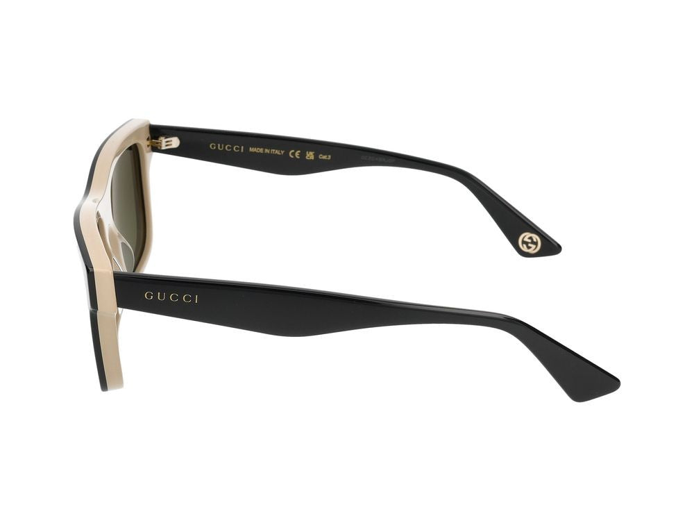 Gucci Sunglasses Gucci Gg1618s 003 Black Black Blue 56/18/150