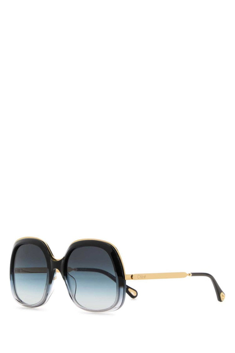 Chloé Black Acetate Sunglasses