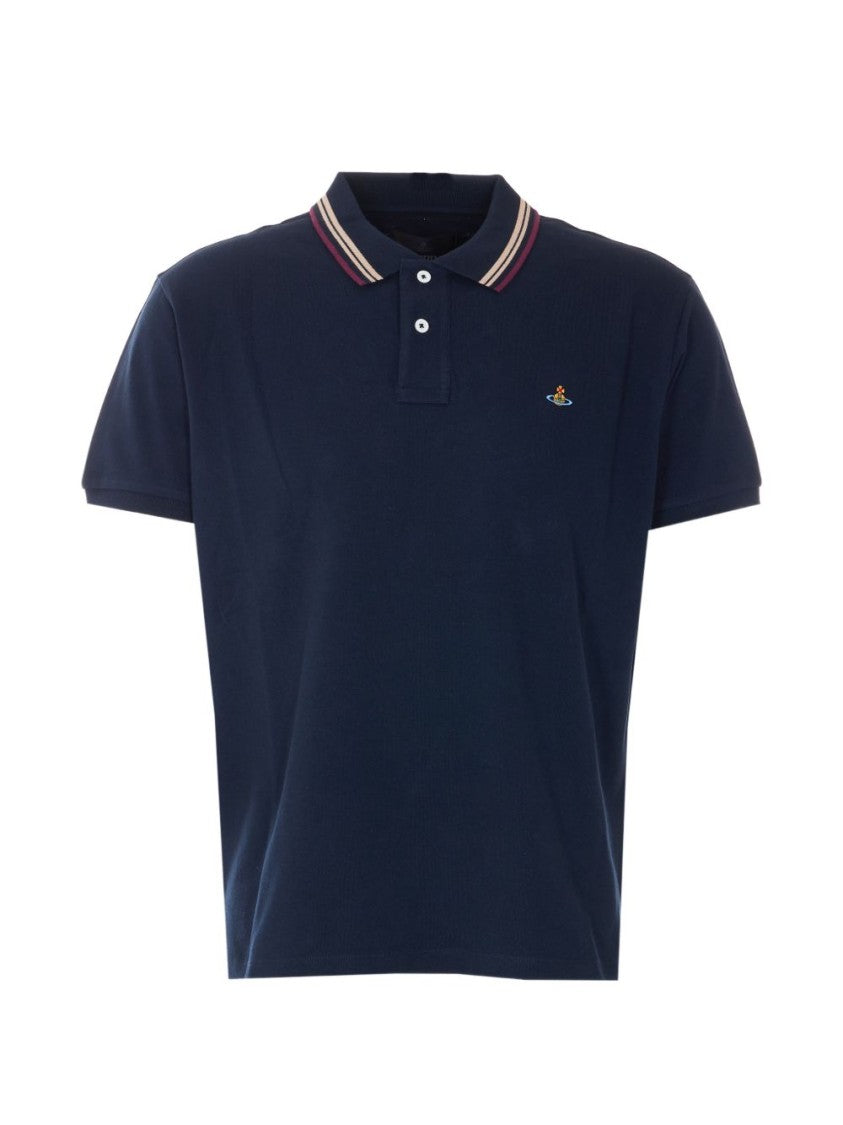 Vivienne Westwood Deep Navy Polo Shirt