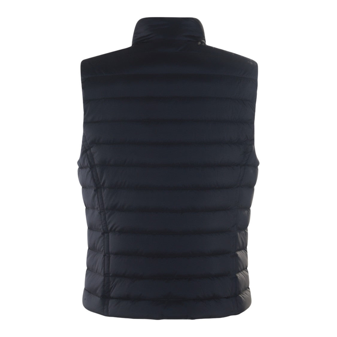 Moorer Sleeveless Quilted Black Vest