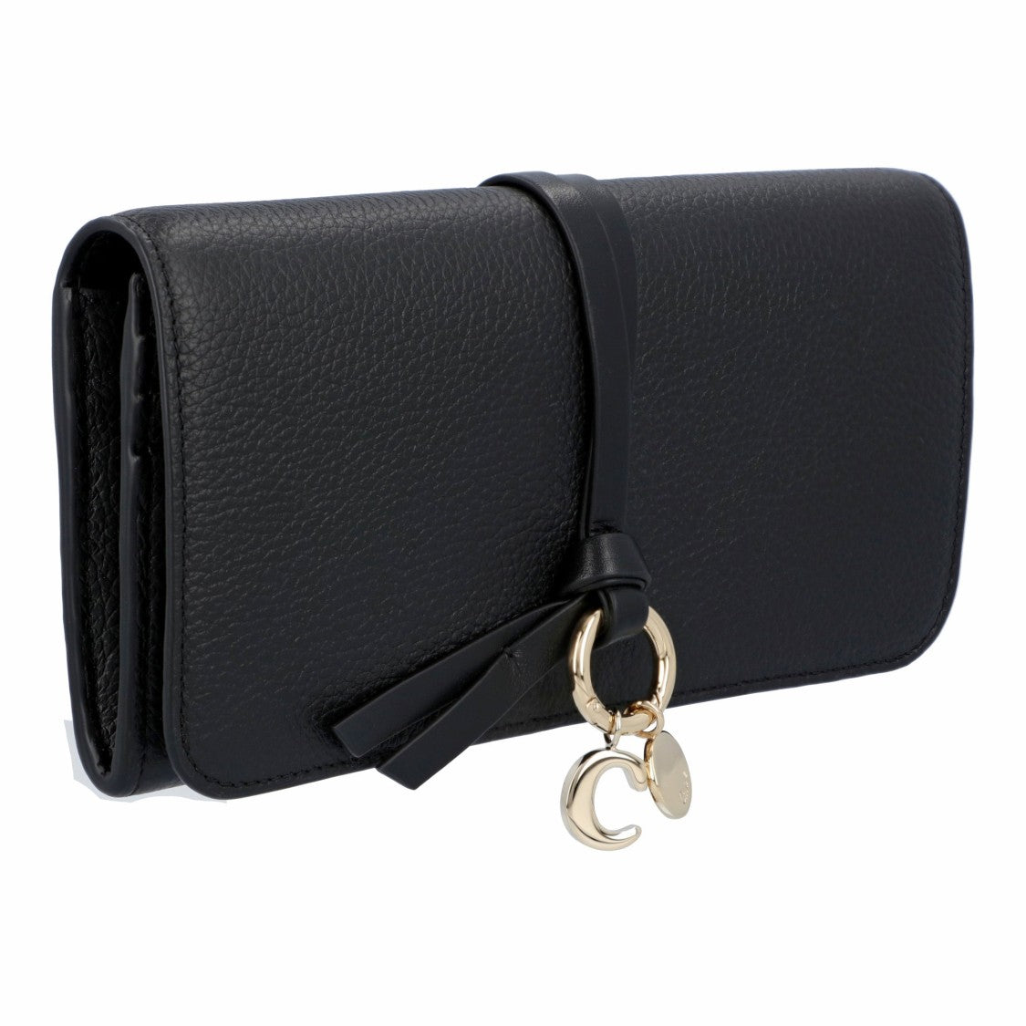 Chloé Bifold Long Wallet Black