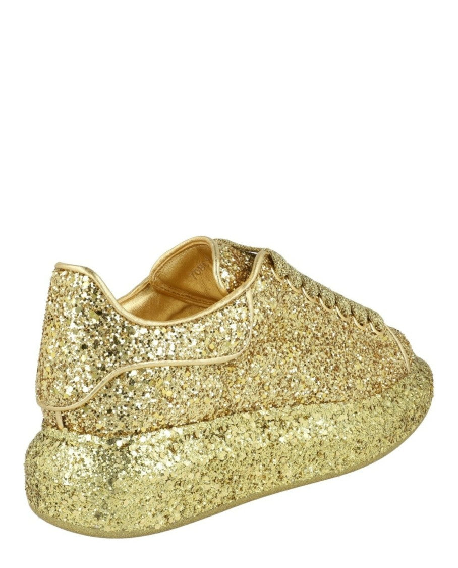 Alexander Mcqueen Oversized Glitter Sneakers