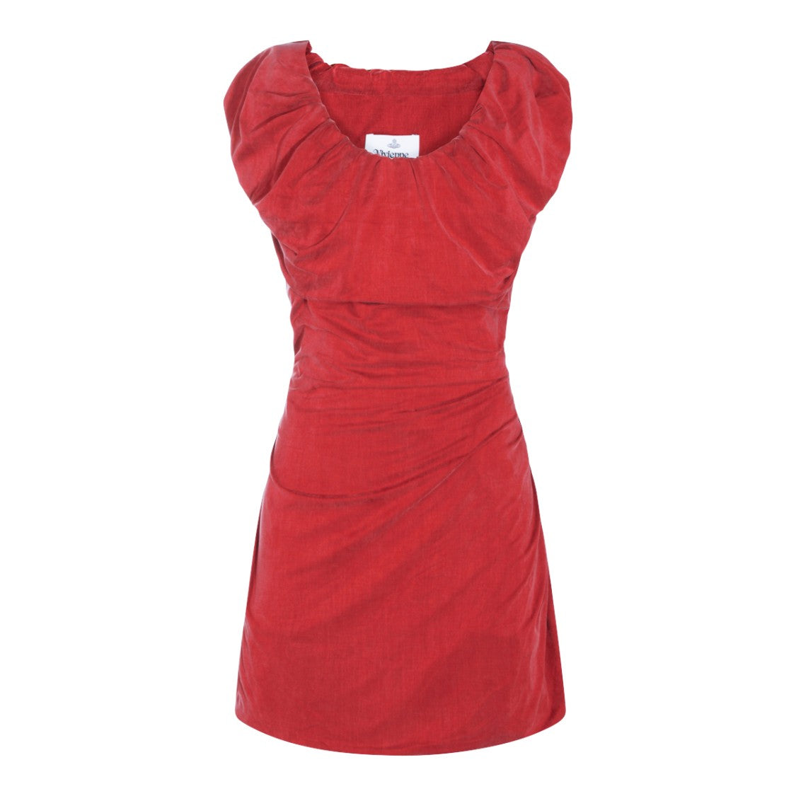 Vivienne Westwood Structured Mini Dress With Round Neckline