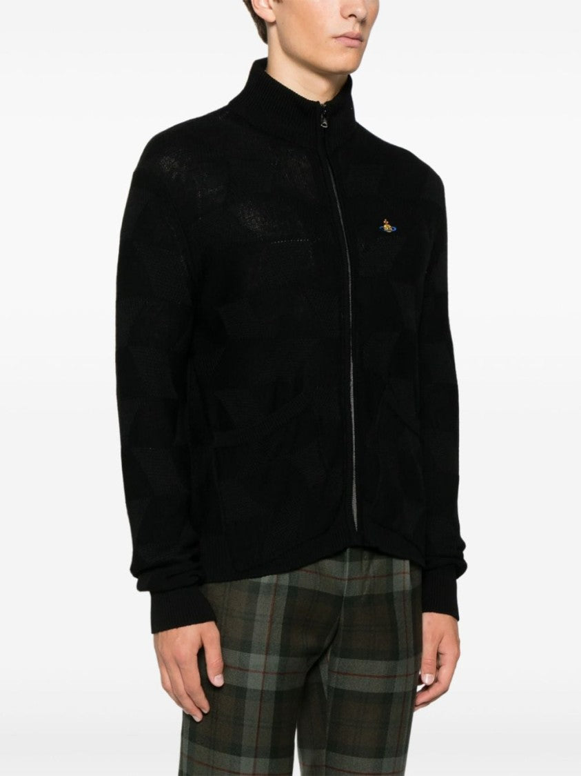 Vivienne Westwood Fisherman's Knit Black Sweater