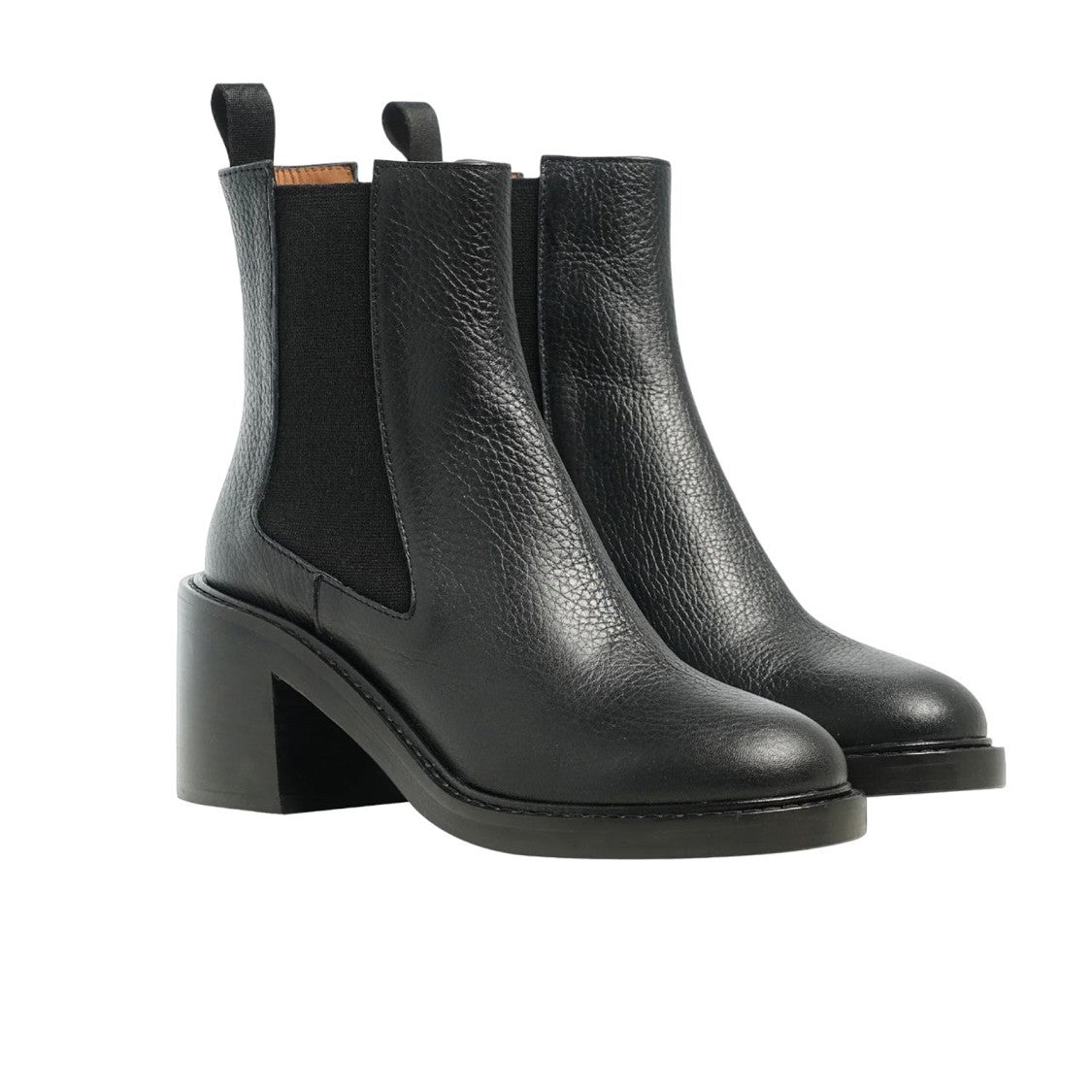 Roberto Festa Textured Leather Ankle Boots