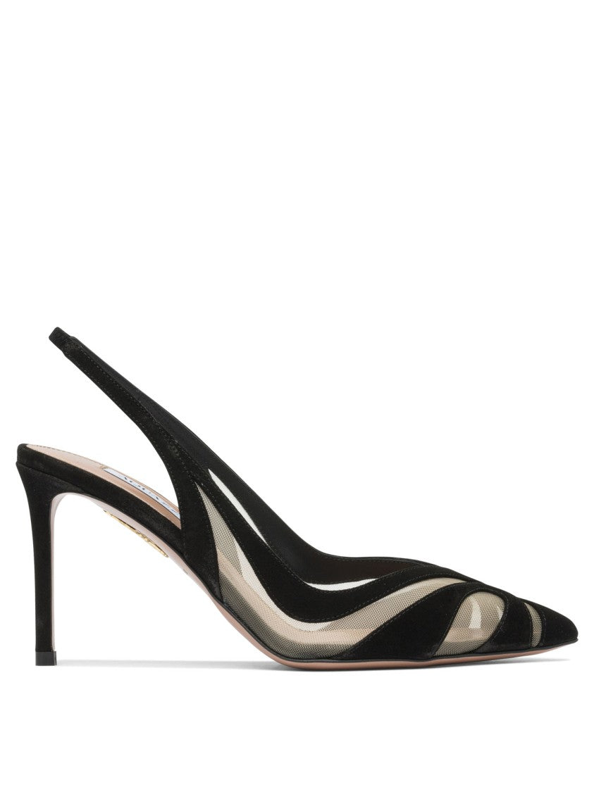 Aquazzura Lune Sling 85 Heeled Shoes
