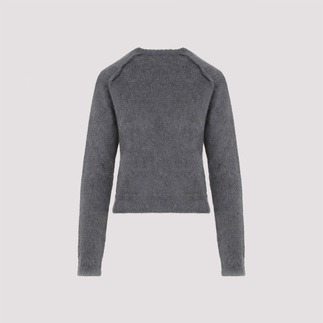 Jil Sander Grey Virgin Wool Pullover