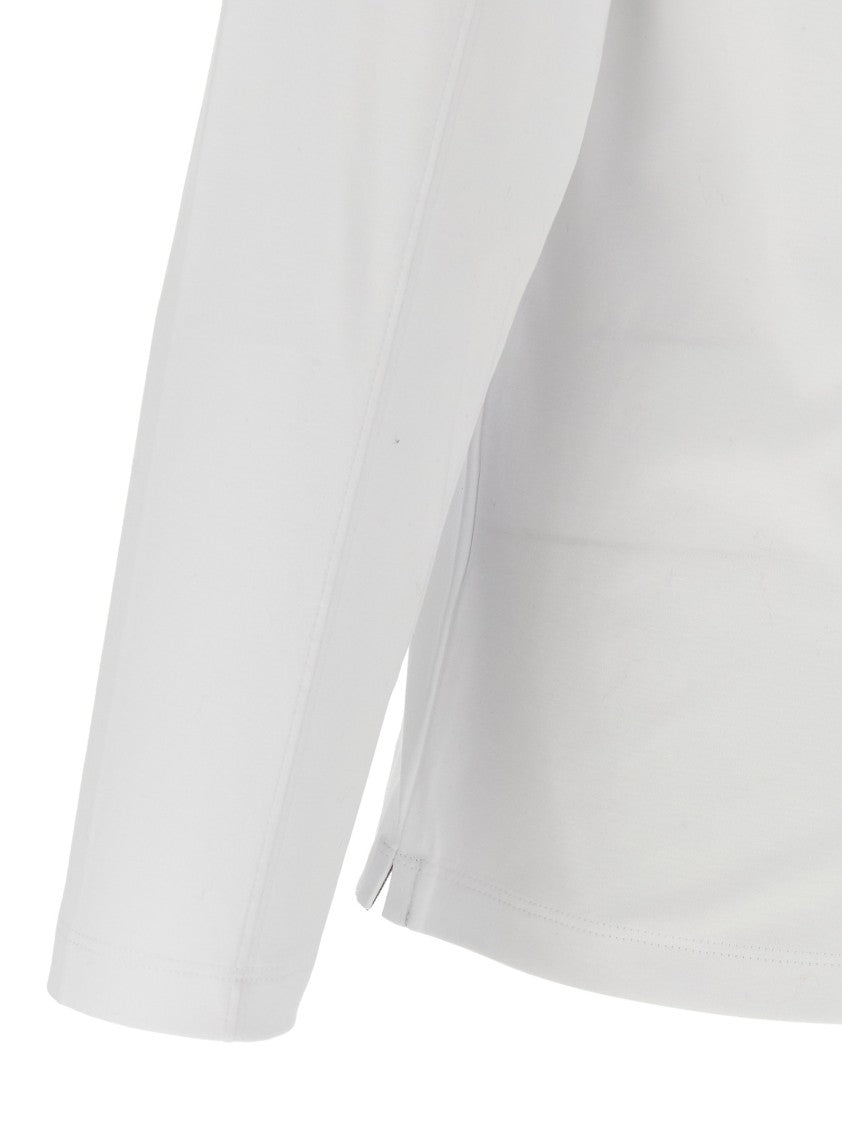 Brunello Cucinelli Crewneck Long Sleeve T-Shirt With Side Splits