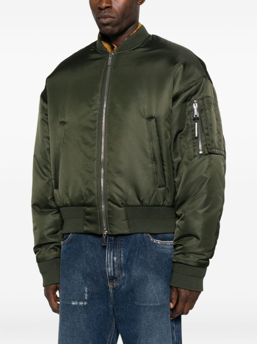 Dsquared2 Deep Green Bomber Jacket