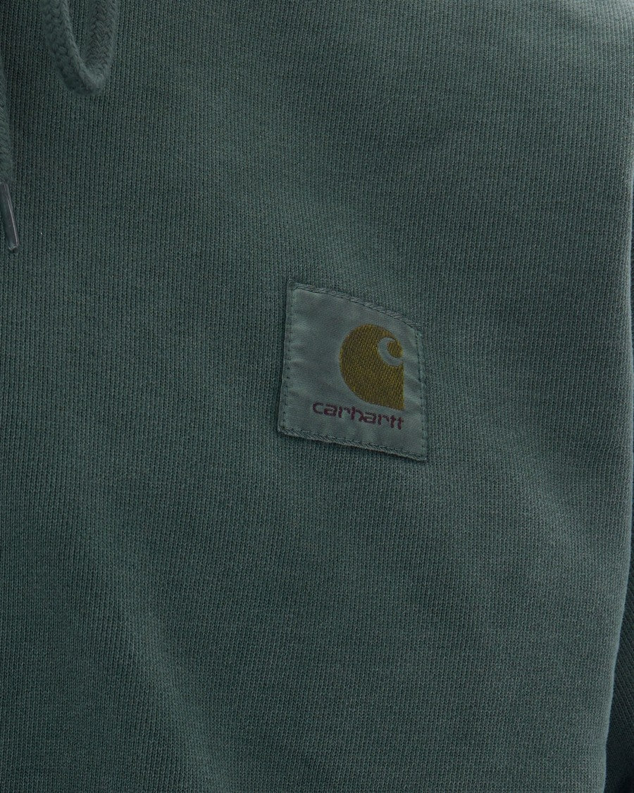 Carhartt Wip Quilted Hooded Jacket With Kangaroo Pocket And Adjustable Features