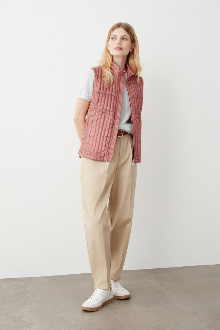 Colmar Pink Technical Nylon Zip-Up Jacket