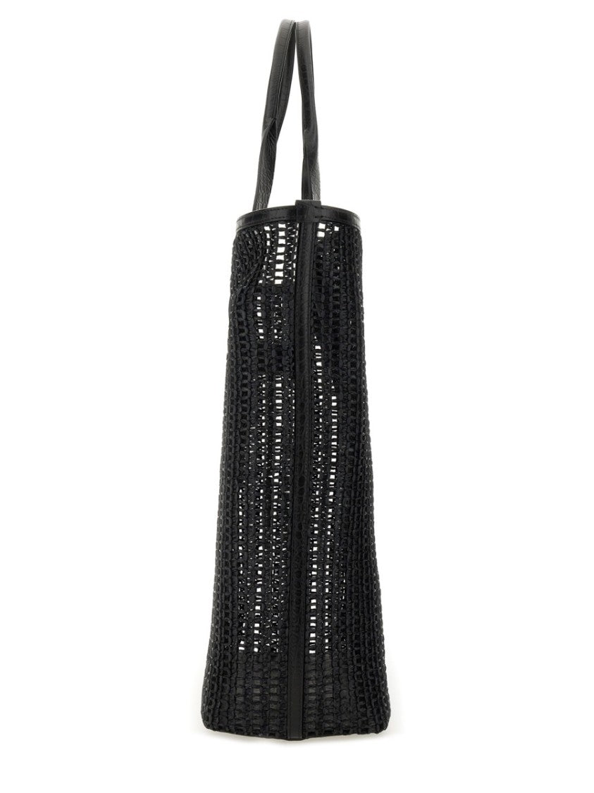 Dolce & Gabbana Woven Mesh Shopping Bag