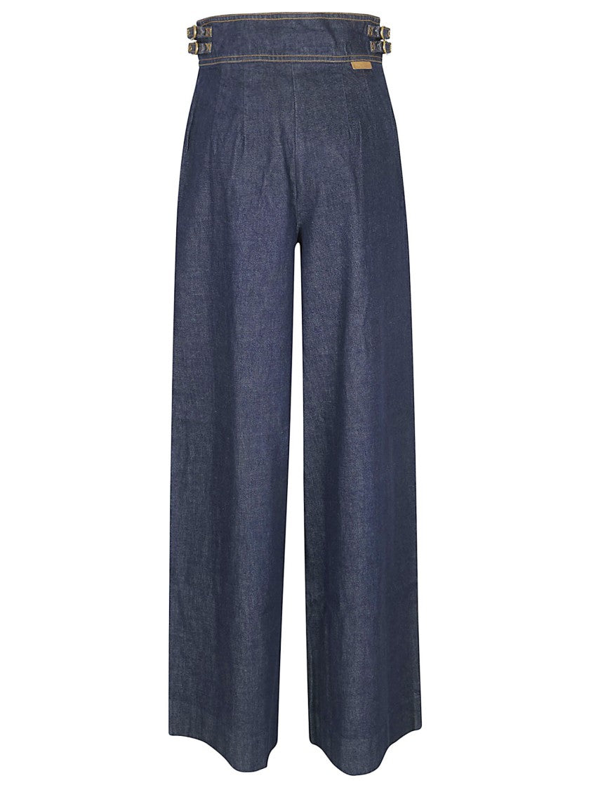 Zimmermann High-Waisted Denim Trousers