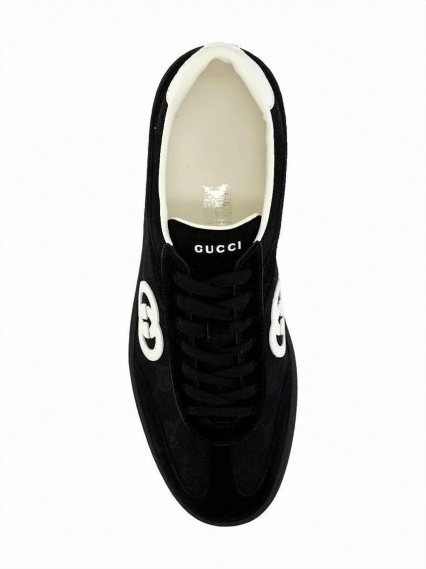 Gucci Low-Top Sneaker With Suede