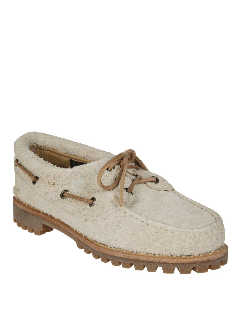 Timberland Natural Suede Noreen Boat Shoes