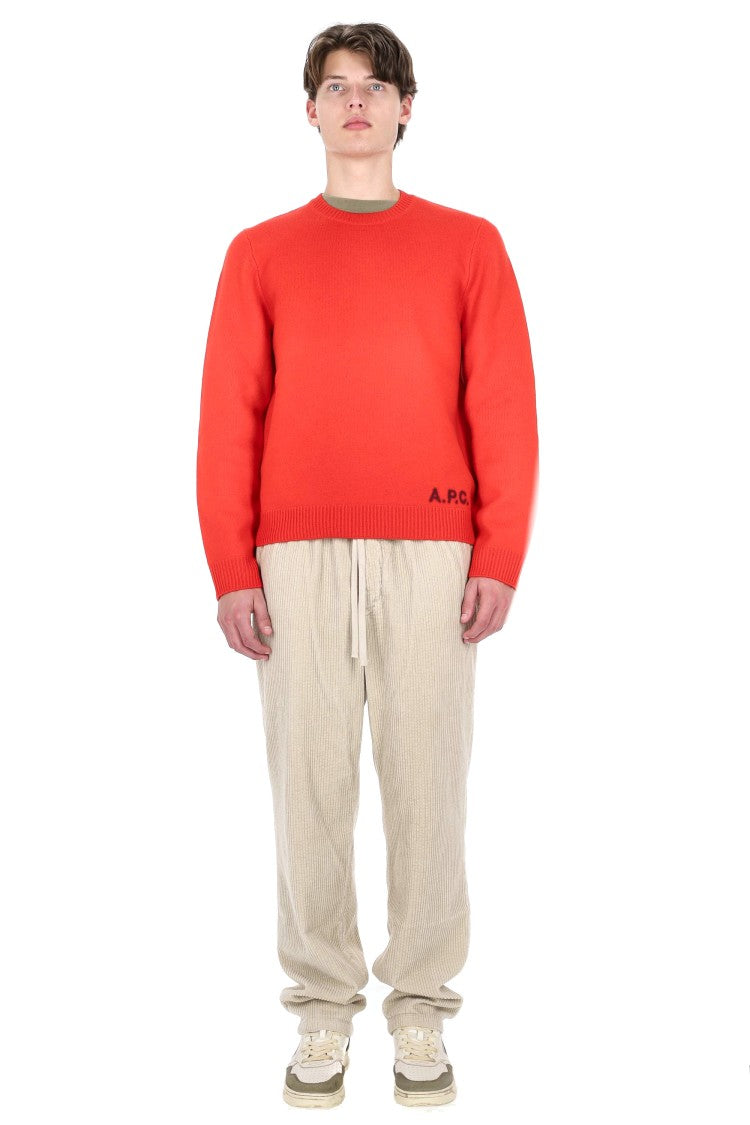 A.P.C. Edward Model Wool Crewneck Sweater