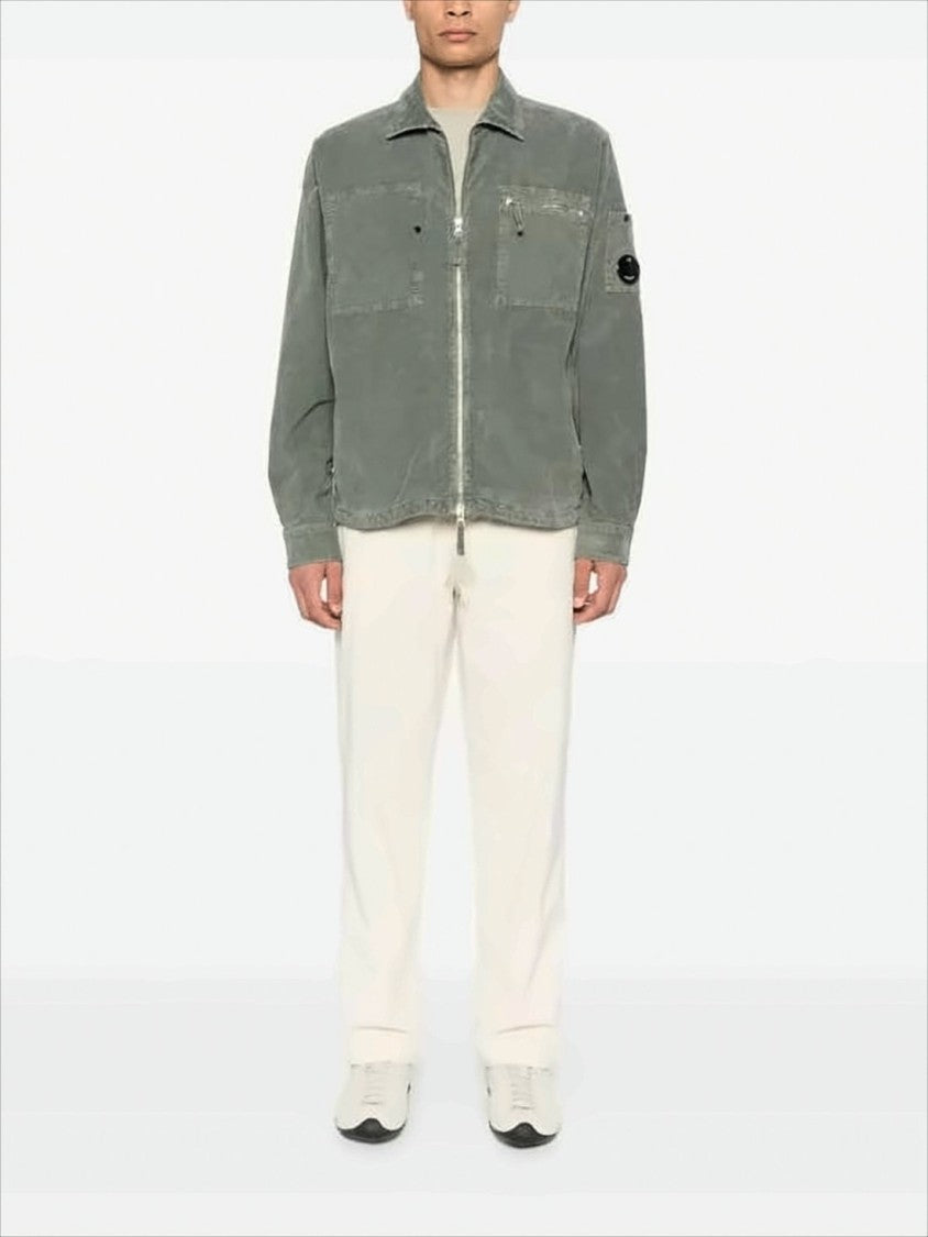 C.P. Company Relaxed Fit Corduroy Jacket With Classic Collar