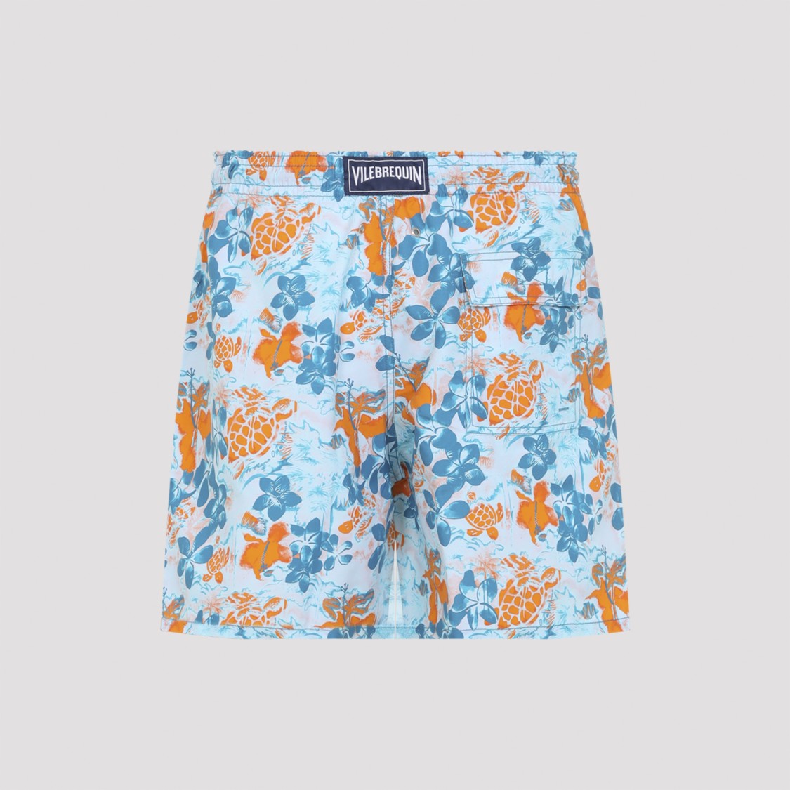 Vilebrequin Floral-Print Swim Shorts With Eco-Friendly Fabric