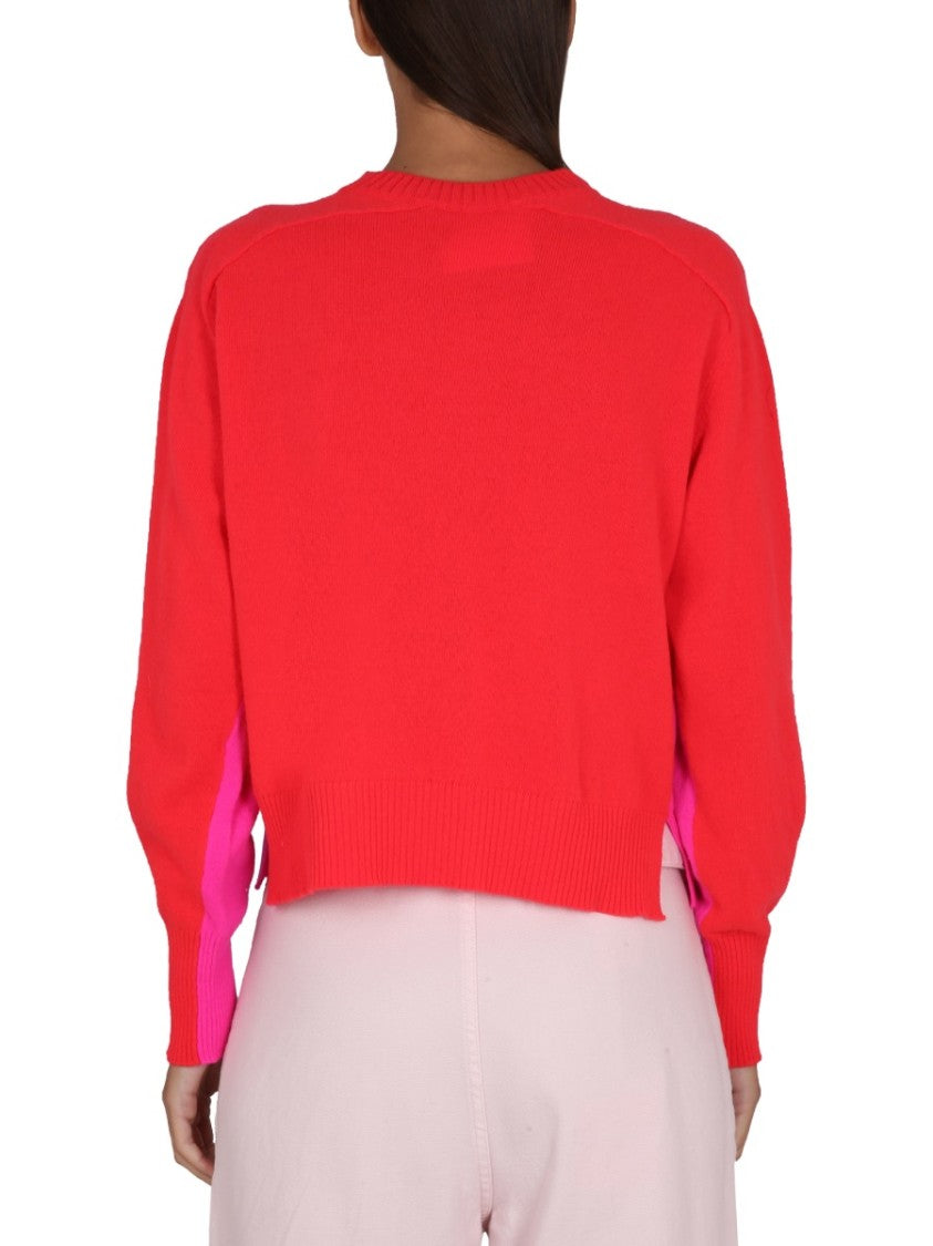 Philosophy Di Lorenzo Serafini Cropped Wool And Cashmere Sweater