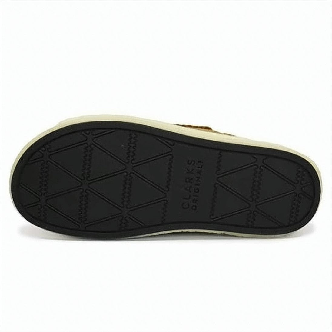 Clarks Minimalistic Suede Slip-On Mules With Contrasting Rubber Sole