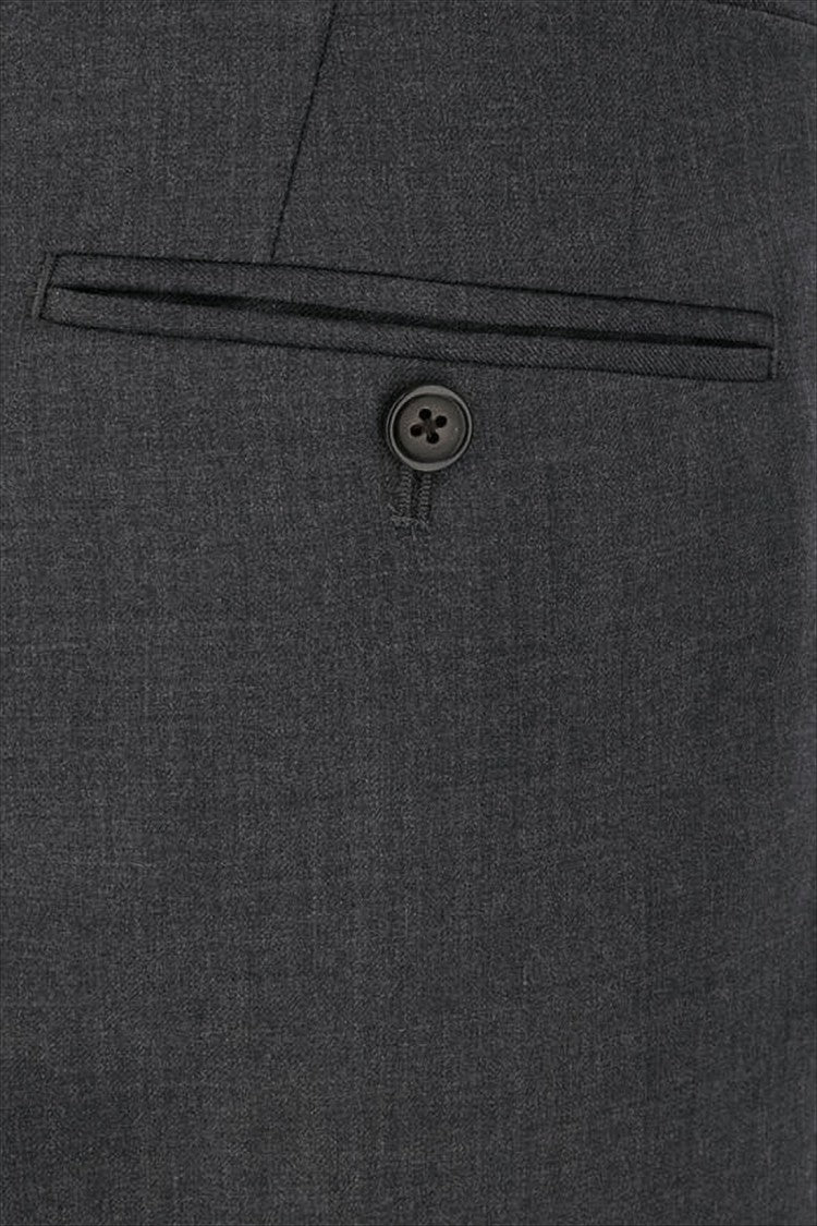 Thom Browne Slim-Fit Cropped Wool Suit Pants