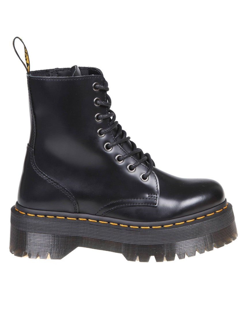 Dr. Martens Black Leather Jadon Anfibio