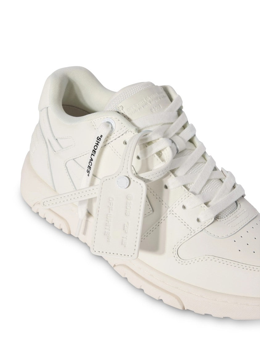 Off-White Low-Top Calf Leather Sneakers