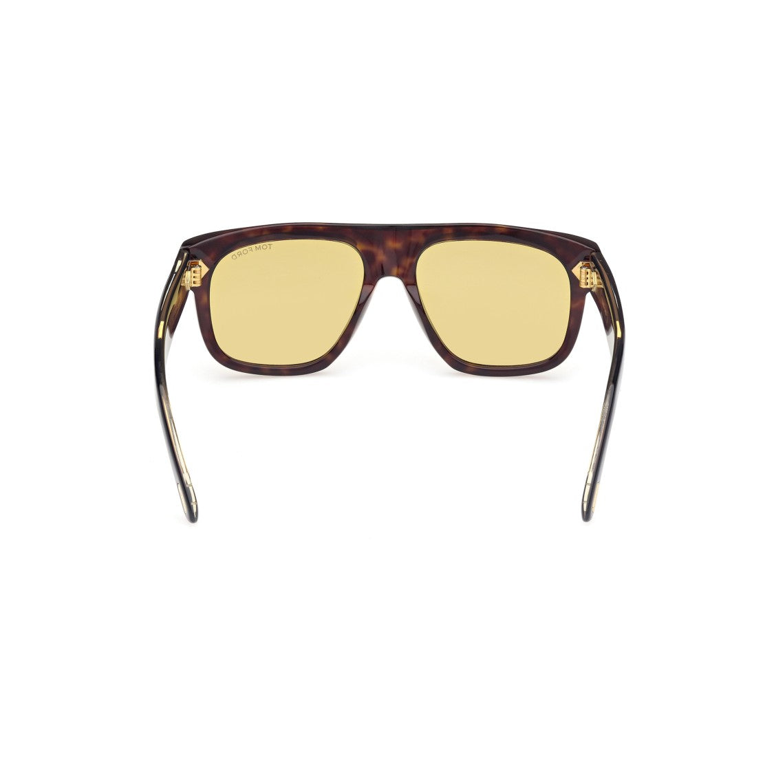 Tom Ford Ft1201 Rectangular Tortoiseshell Acetate Sunglasses