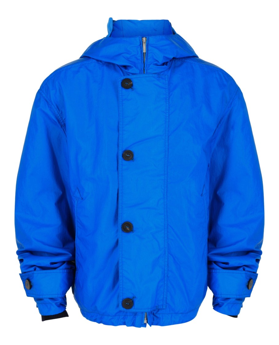 Ferragamo Coated Hooded Jacket