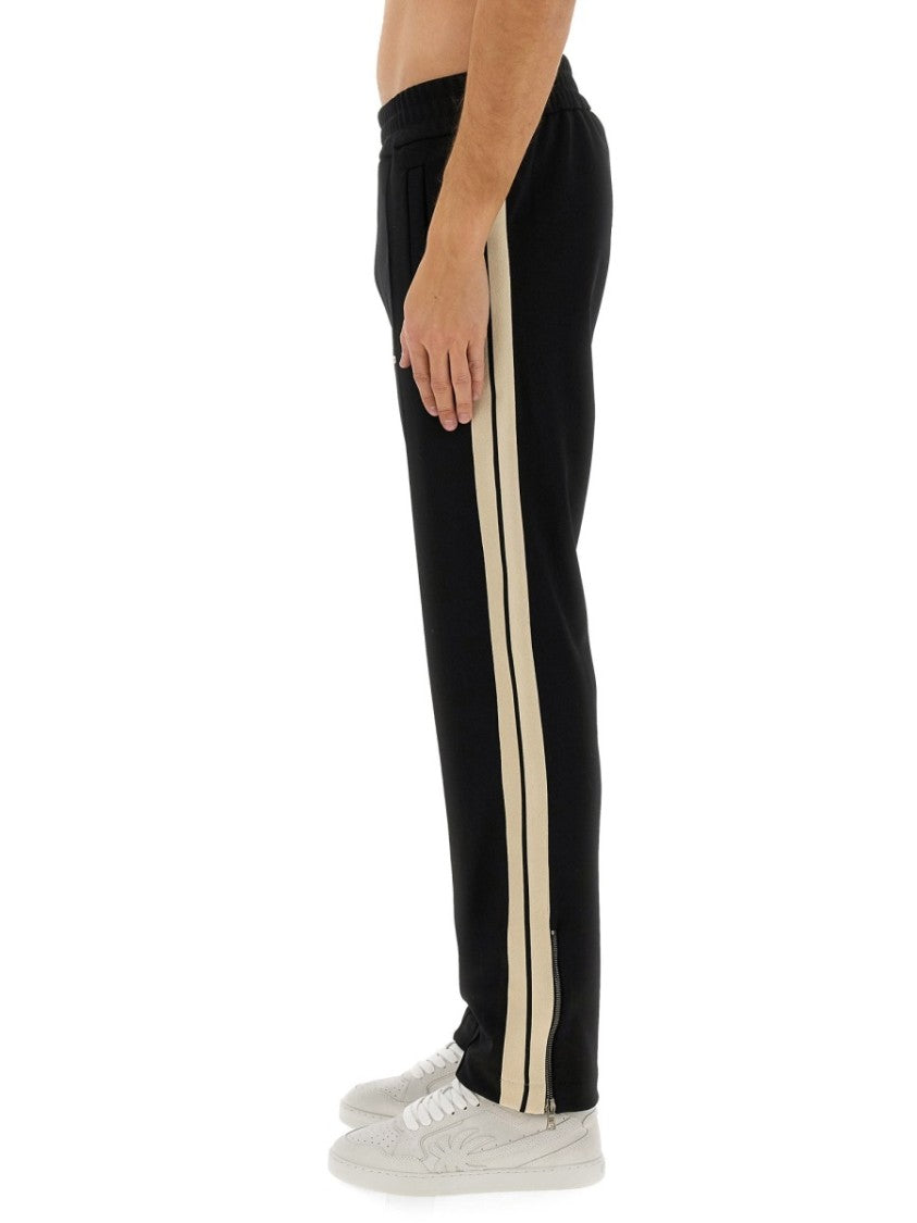 Palm Angels Sleek Black Track Pants