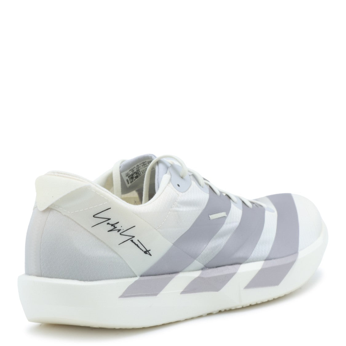 Y-3 Low-Profile Sneakers With Translucent Grey Stripes