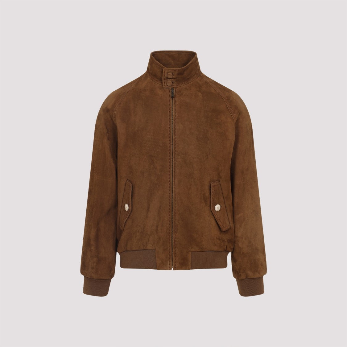 Valentino Brown Lambskin Suede Jacket