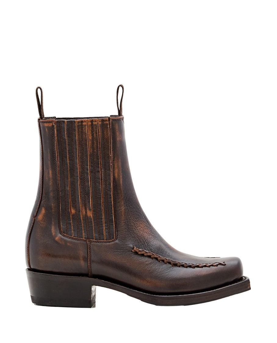 Hereu Agulla Square Toe Chelsea Boots