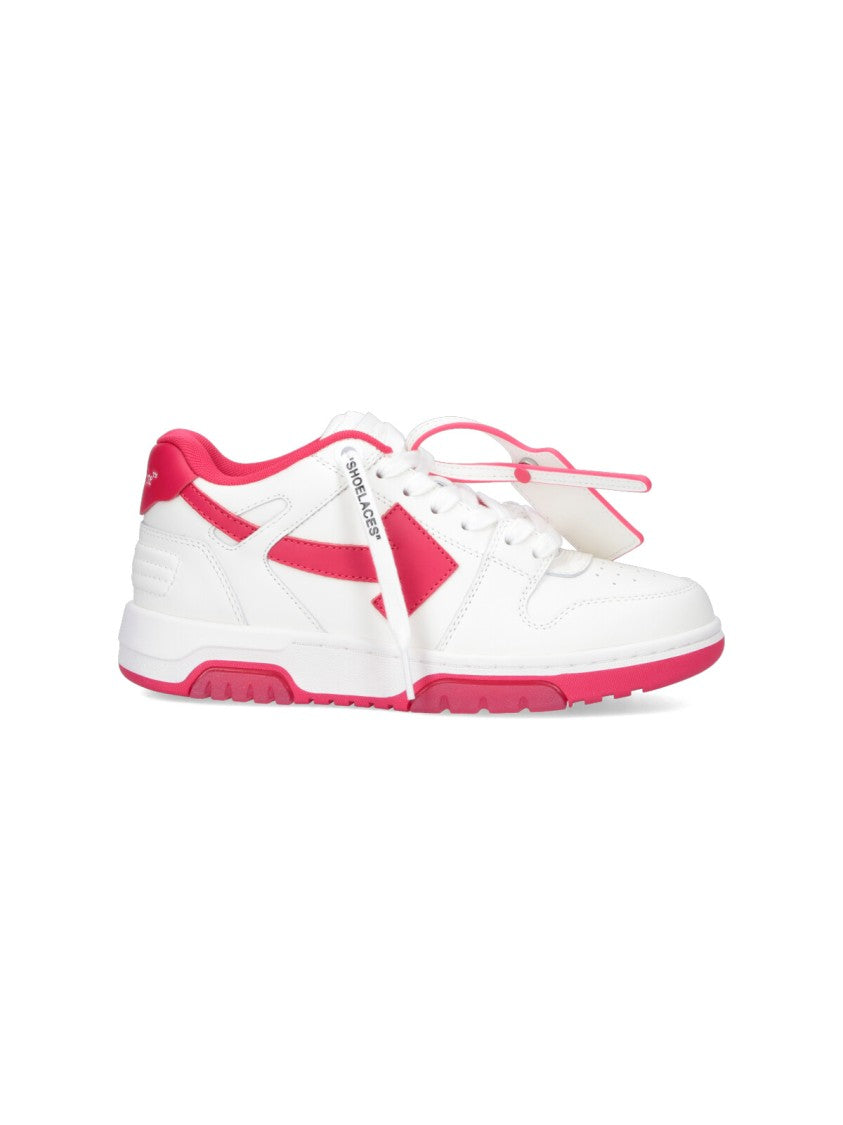 Off-White Out Of Office Sneakers – White And Pink