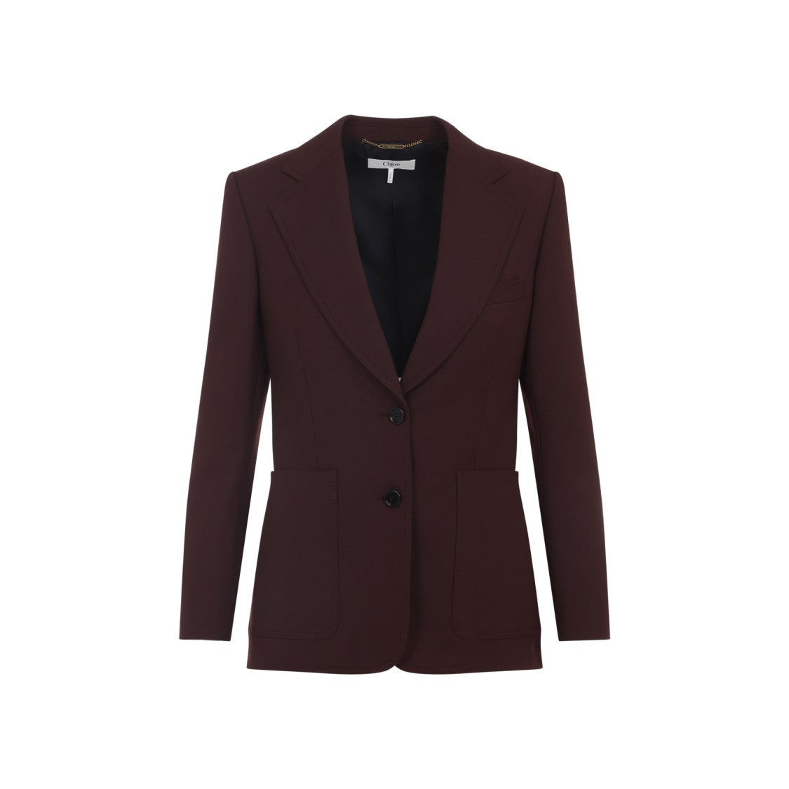 Chloé Structured Tailored Jacket With Classic Lapel