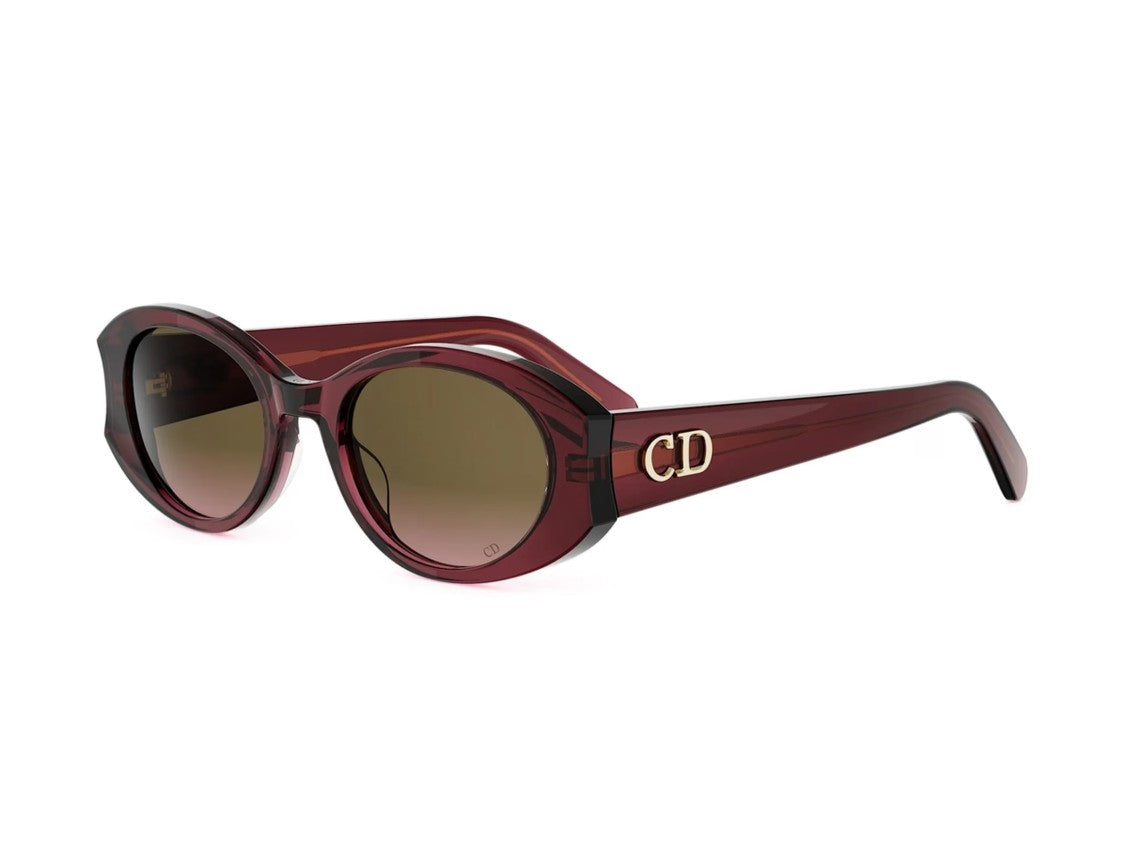 Dior Cd40258i Oversized Round Acetate Sunglasses