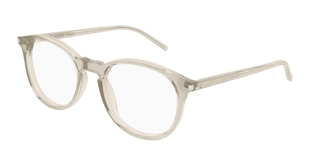 Saint Laurent Eyeglasses Saint Laurent Sl 106 024 Yellow Yellow Transpa 50/19/145