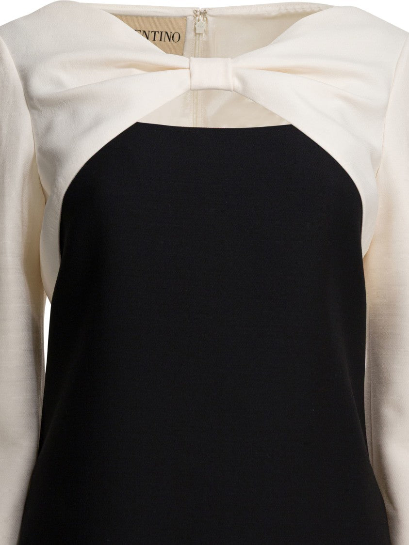 Valentino Crepe Couture Dress